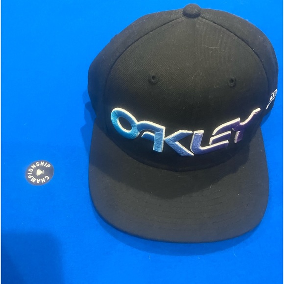 New Oakley 9 Fifty New Era Snapback Hat Black please buy 2 for 25 - Picture 1 of 1